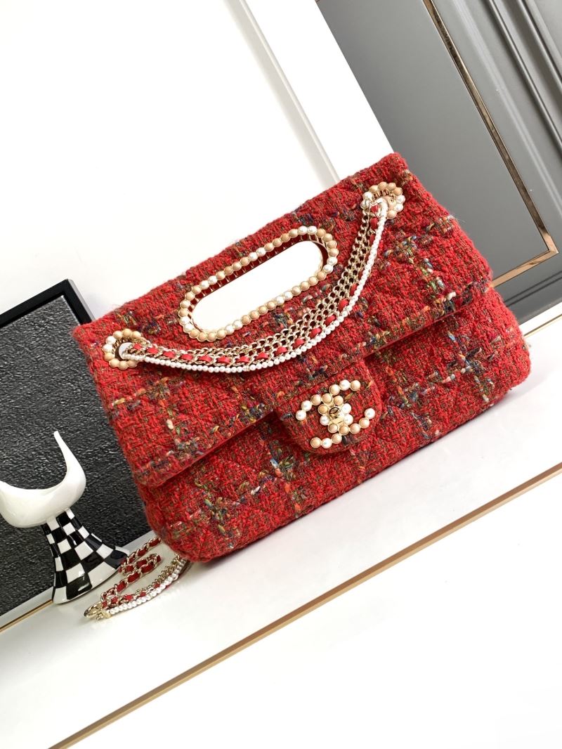 Ch**el top handle bags